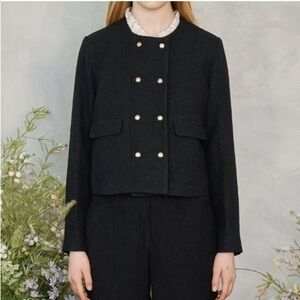 ✨NEW Zara Gold Button Jacket✨